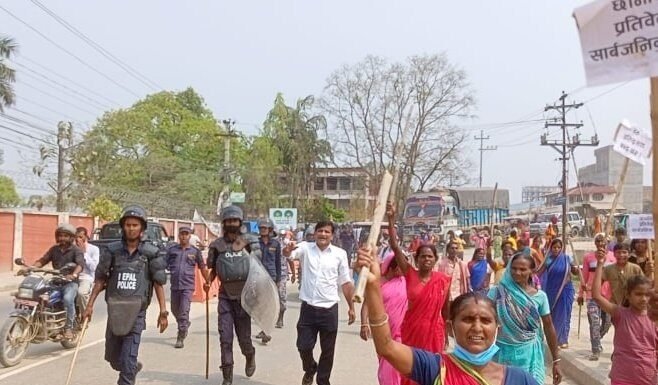 मधेशका मुख्यमन्त्रीको कार्यालय घेर्न जानेहरू पक्राउ