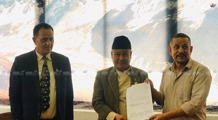 काठमाडौको मेयरको उम्मेदवार बन्न केशव स्थापितले प्रदेशसभा सदस्य पदबाट राजीनामा