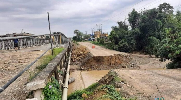 पूर्व पश्चिम राजमार्गको बुटवल-बर्दघाट सडकखण्ड अवरूद्ध
