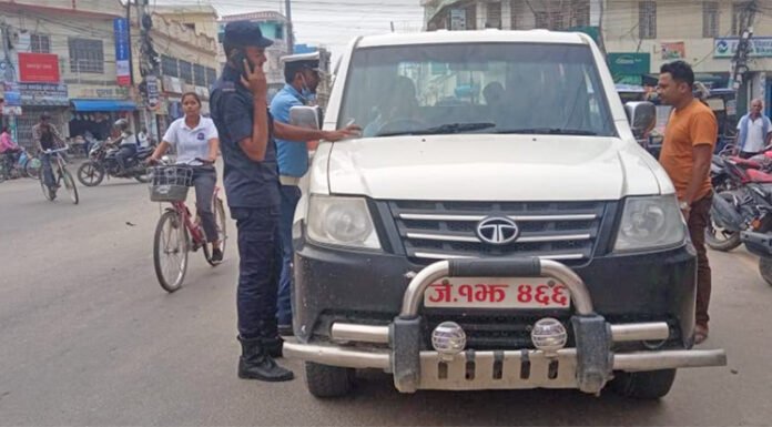 सरकारी सवारी साधनको चाबी नखोस्न गृहको निर्देशन