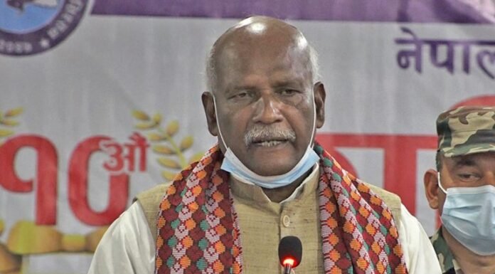 १५ असारसम्म मल आउँछ: कृषि मन्त्री