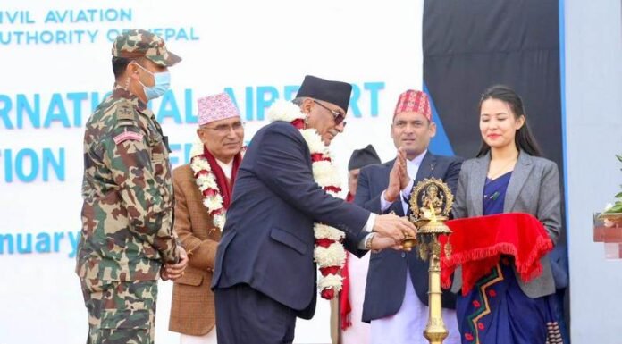 PM inaugurates Pokhara Regional International Airport