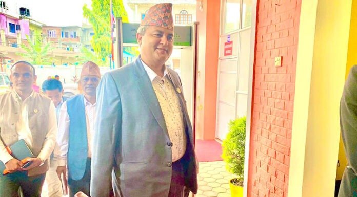 बागमती प्रदेशका मुख्यमन्त्री जम्कट्टेलले आज विश्वासको मत लिँदै