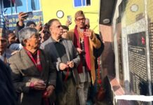 रातामकैको अग्रसरतामा पुनःनिर्मित सातदोबाटो प्रहरी वृत्तको भवन हस्तान्तरण