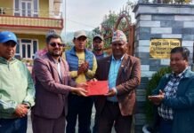 क्यूआर कोडसहित घर नम्बर जडान अभियान: सूर्यविनायक नगरपालिकामा सुरु