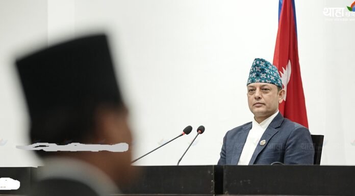 एमाले सांसद राईले सभामुखले कान सुन्नुहुन्छ कि हुन्न ? भनि दिएको अभिव्यक्ति संसदको अभिलेखबाट हटाउन निर्देशन