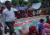 माइतीघरमा लघुवित्त पीडितको आमरण अनशन
